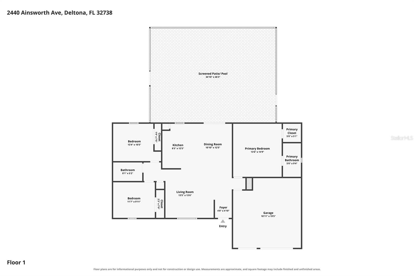 Single Family Residence at 2440 AINSWORTH AVE, DELTONA, photo 28 of 28