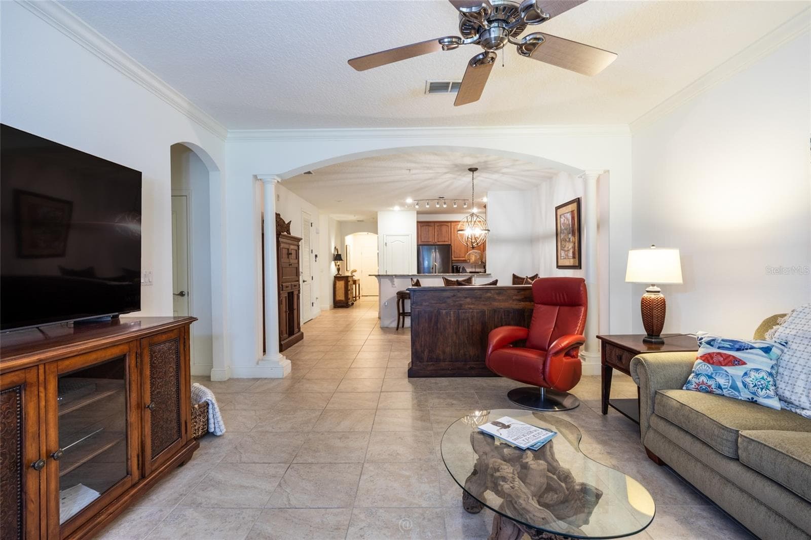 TOTALLY TILED LIVING AREA - 115 RIVERVIEW BND S #2123, PALM COAST