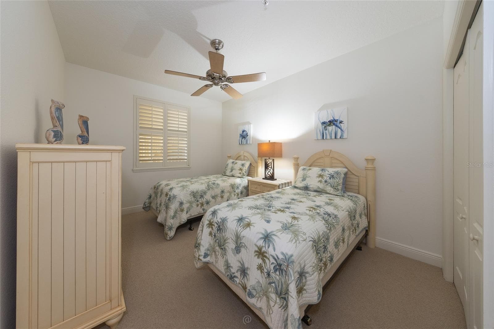 SECOND GUEST BEDROOM WITH TWIN BEDS THAT CONVEY - 115 RIVERVIEW BND S #2123, PALM COAST