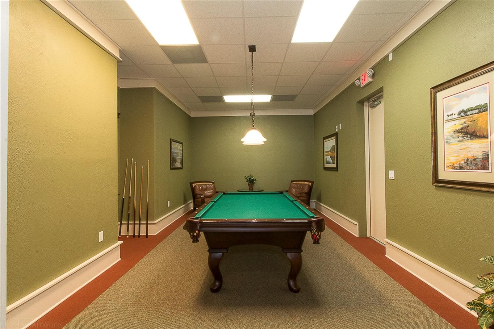 CLUBHOUSE: BILLIARDS ON THOSE RAINY DAYS - 115 RIVERVIEW BND S #2123, PALM COAST