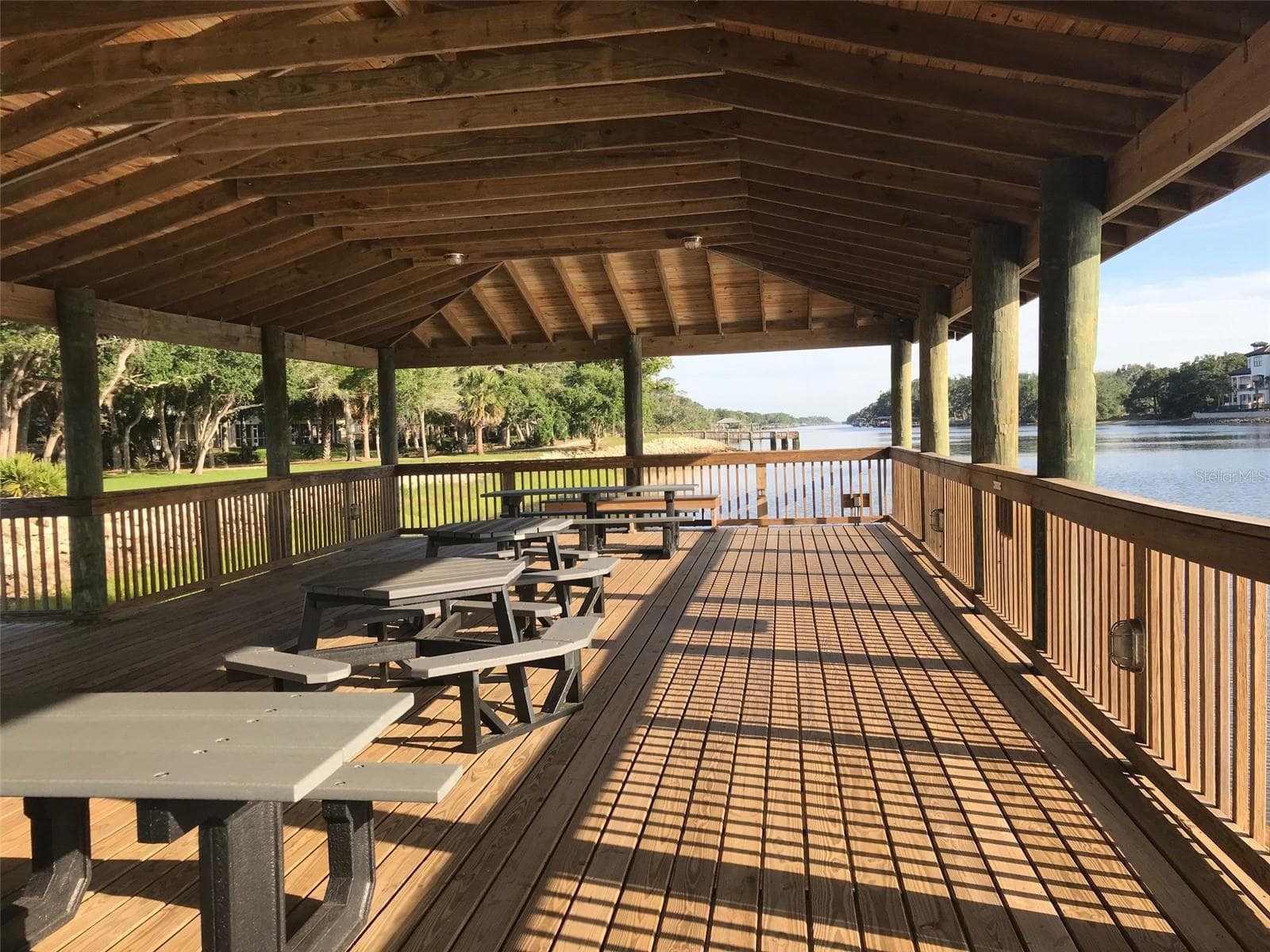 OBSERVATION PIER: COVERED  SEATING - 115 RIVERVIEW BND S #2123, PALM COAST
