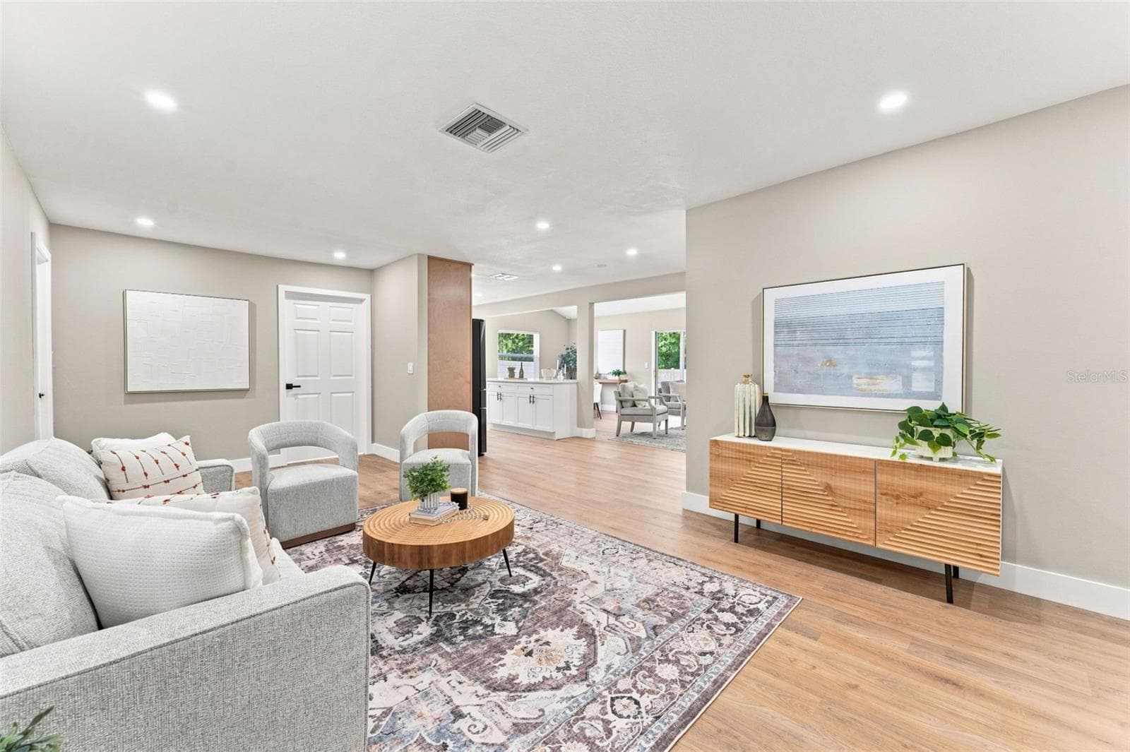 Spacious Living Room - 300 N BAY HILLS BLVD, SAFETY HARBOR