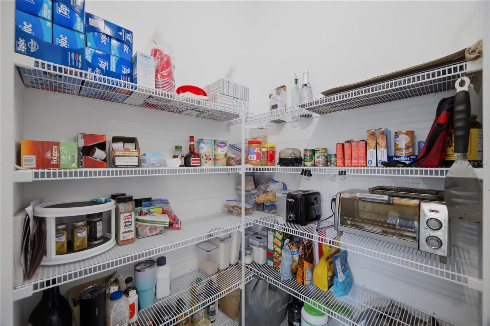 Additional Outlets have been installed in the pantry for extra small appliance use - 17218 STAR BANKS ST, WIMAUMA