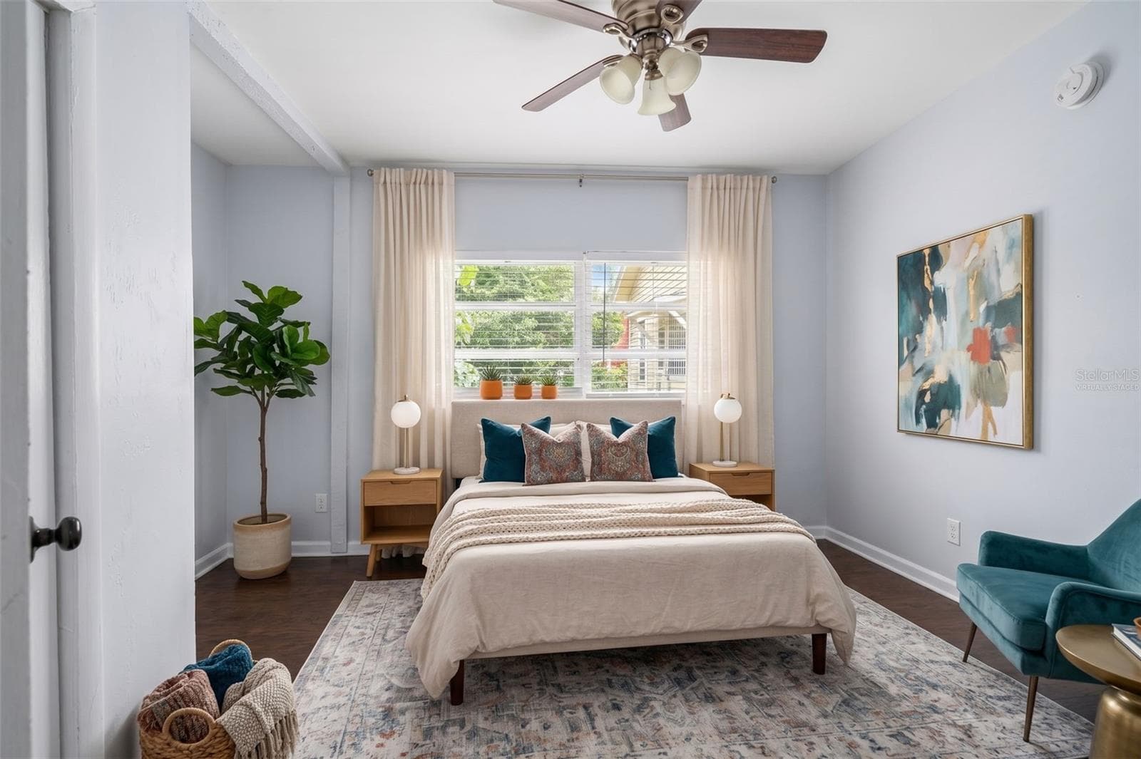 Third bedroom - virtually staged - 1310 E 15TH AVE, TAMPA