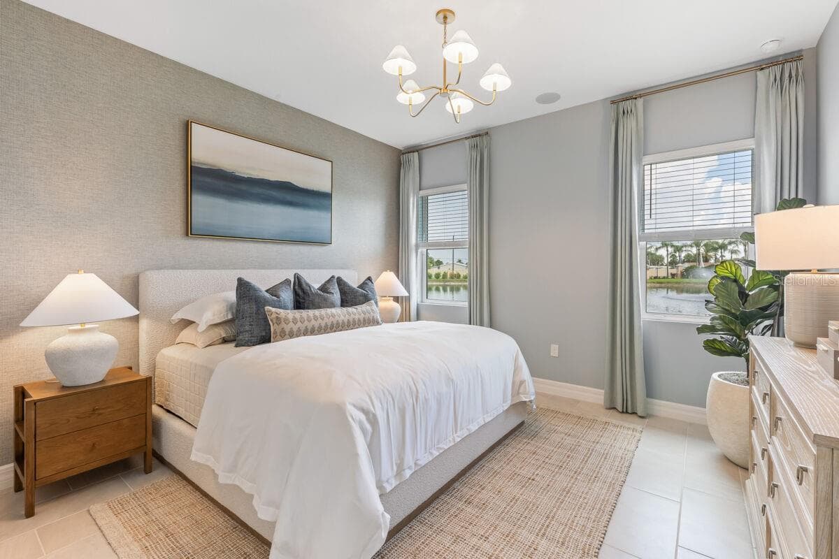 Owners Bedroom-Pictures are of Model Home for representational purposes only. - 1851 NOTTINGHAM TRL, PORT CHARLOTTE