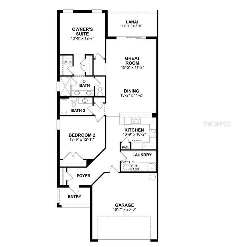 Augusta Floorplan - 1851 NOTTINGHAM TRL, PORT CHARLOTTE