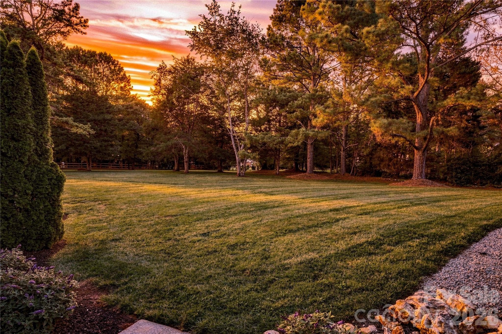 Back deck views - 2429 Cassidy Drive, Davidson