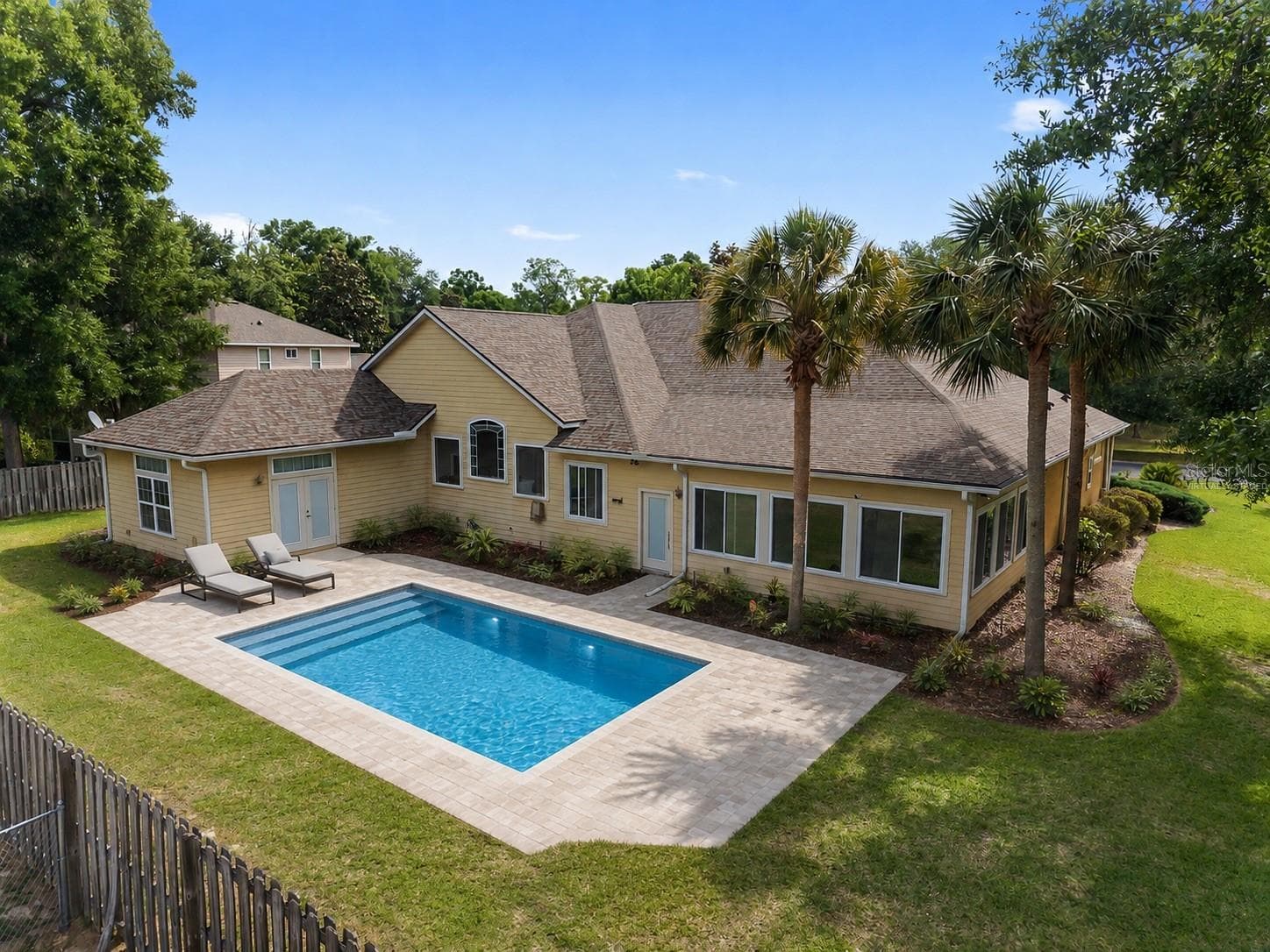 POTENTIAL for a POOL as shown here - Virtually Staged - 1446 SW 87TH ST, GAINESVILLE