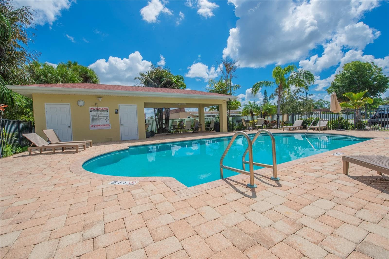Community pool and spa. - 5065 ROYAL PALMS WAY #303, NEW PORT RICHEY