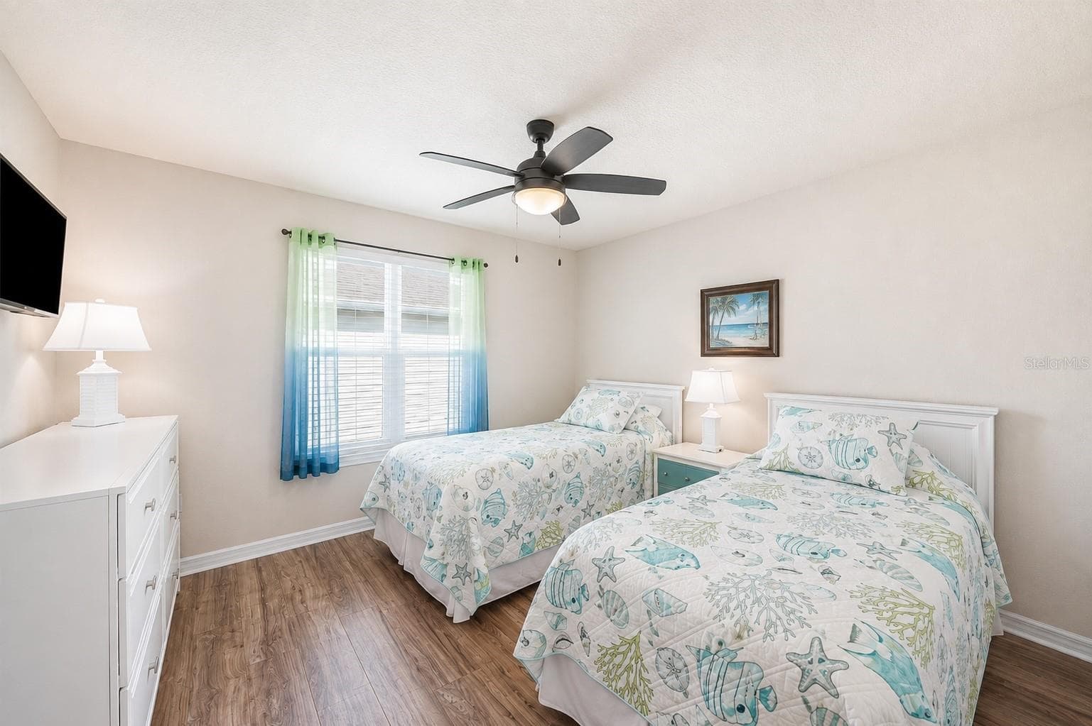 Bedroom 3, furnished. - 5065 ROYAL PALMS WAY #303, NEW PORT RICHEY