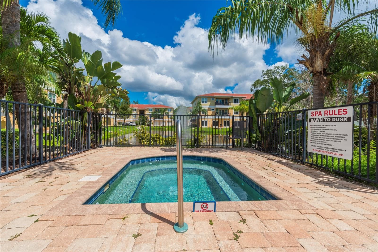 Community spa. - 5065 ROYAL PALMS WAY #303, NEW PORT RICHEY
