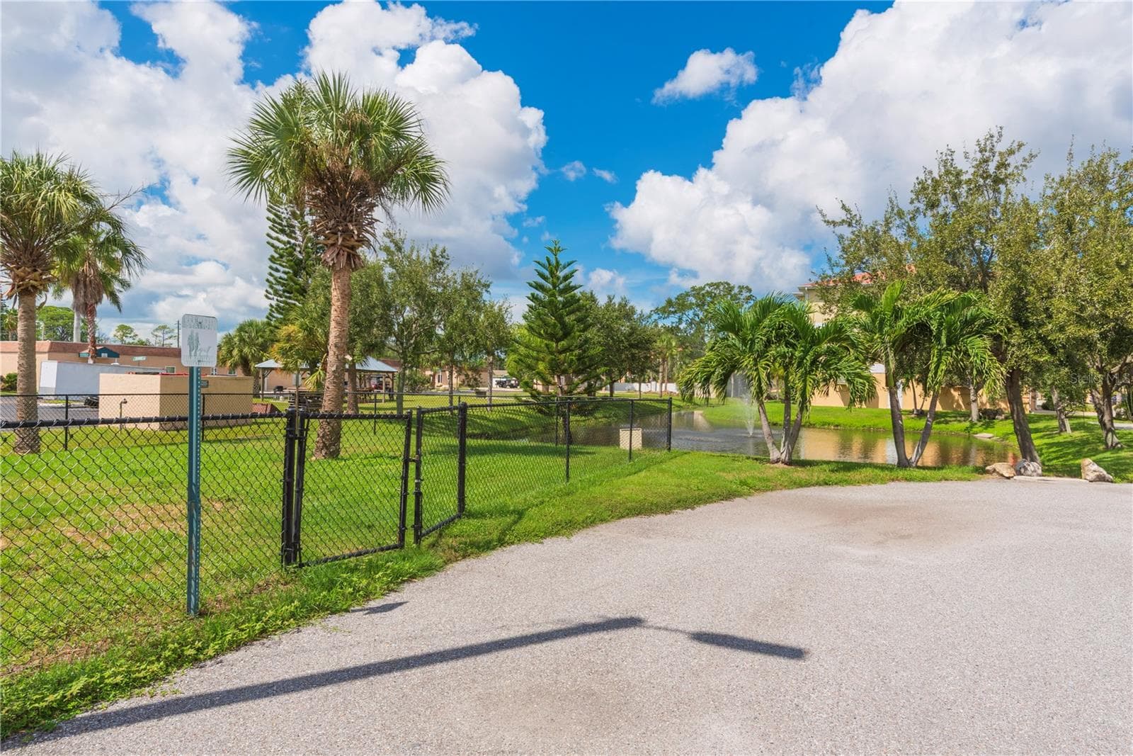 Community dog park. - 5065 ROYAL PALMS WAY #303, NEW PORT RICHEY