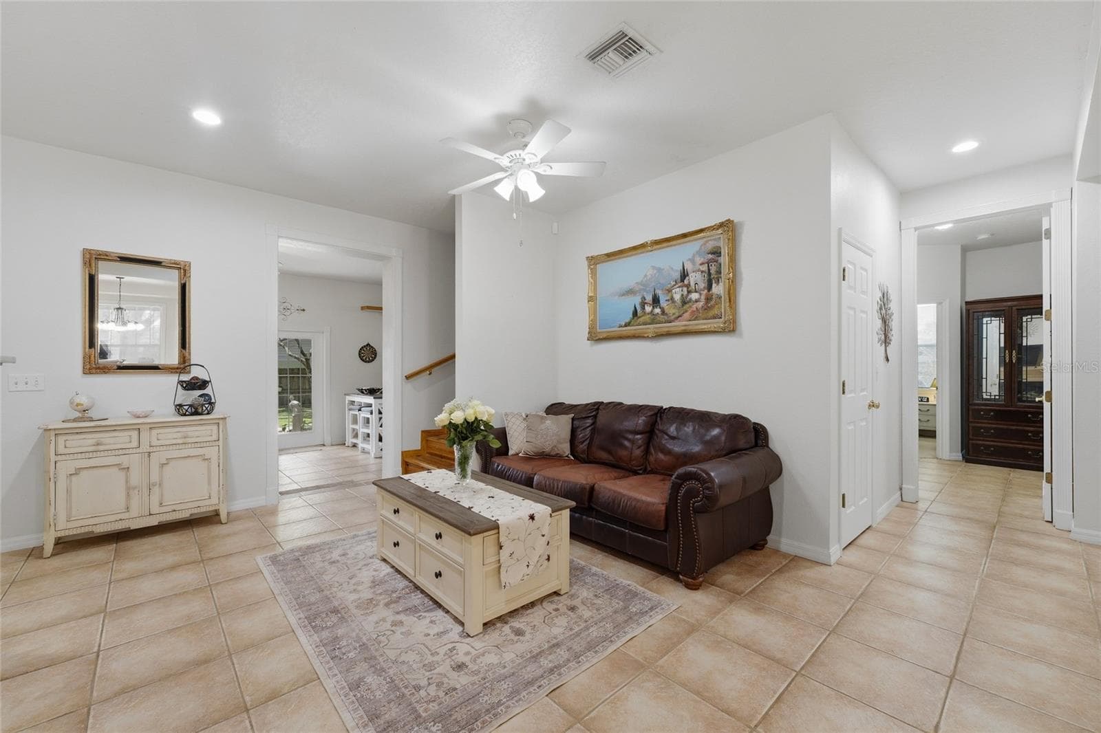 Formal living room, other view - 502 PALM DR, WINTER GARDEN