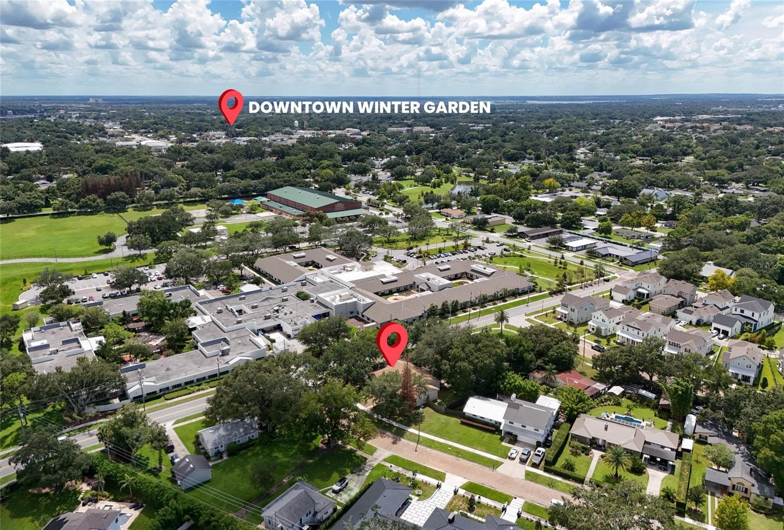 View to DW WG - 502 PALM DR, WINTER GARDEN