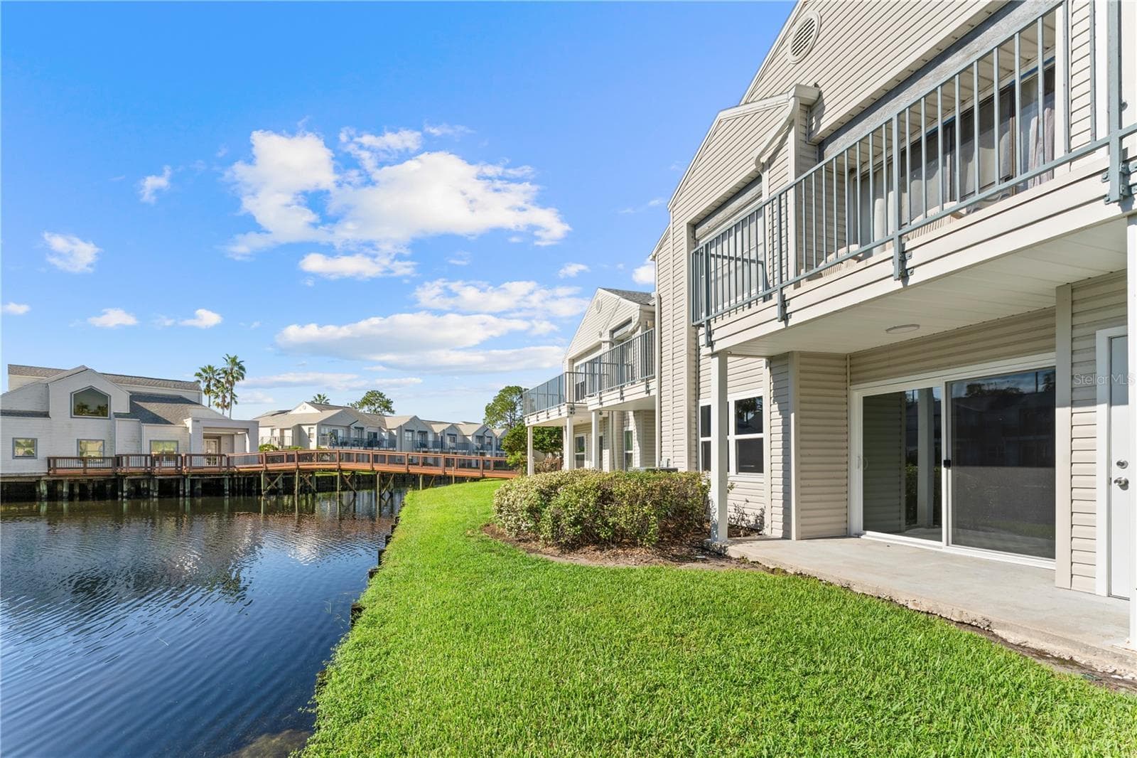 Rear Pond View - 2508 WOODGATE BLVD #105, ORLANDO
