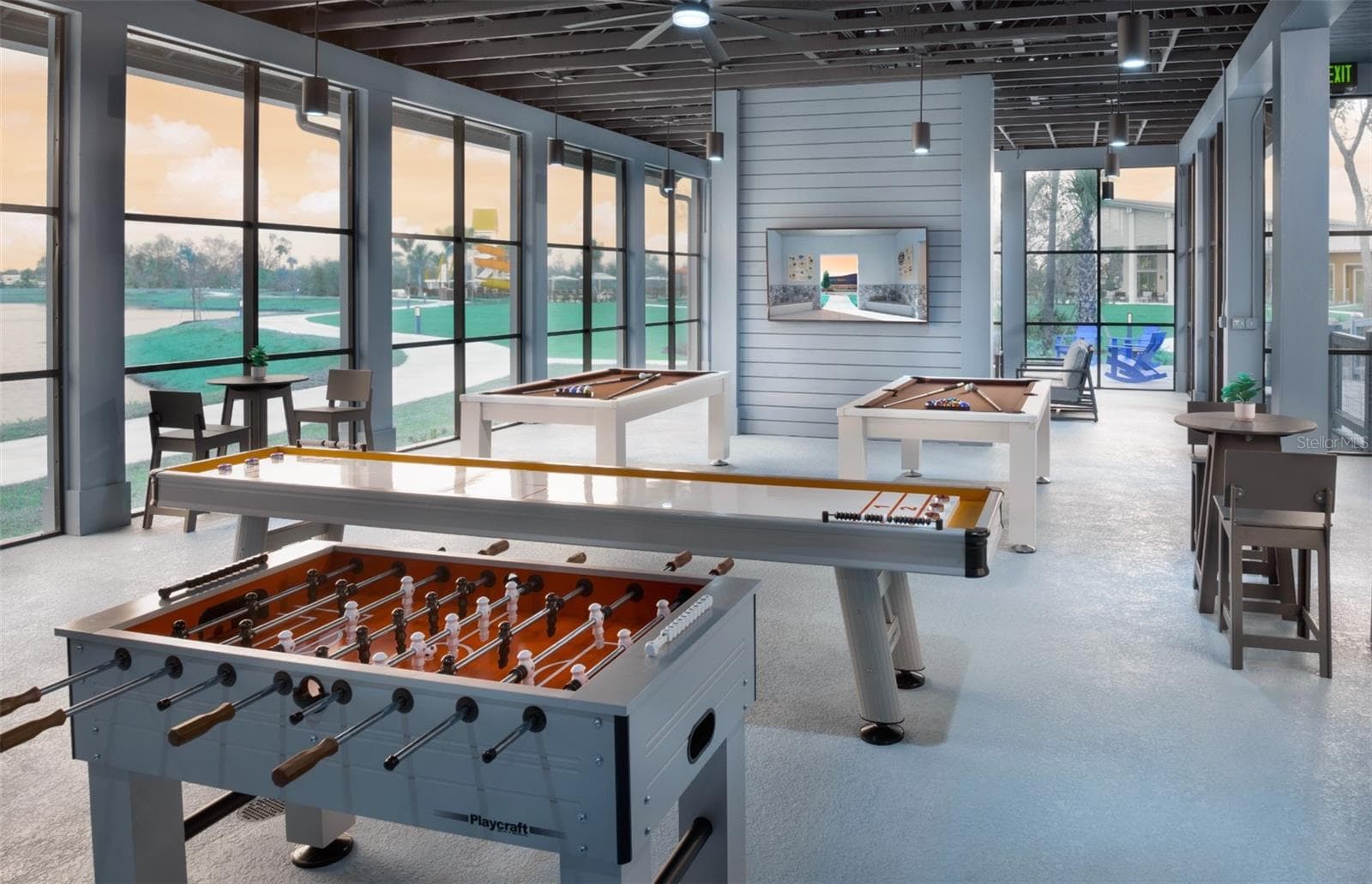 Screened in Game Room - 11322 MEADOW RIVER WAY, PARRISH