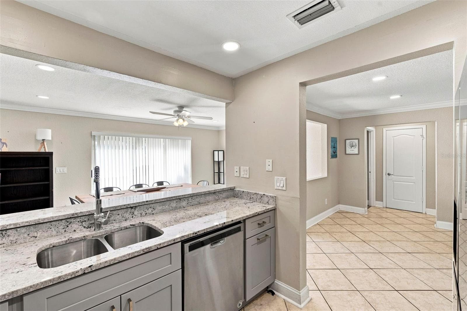 View from Kitchen - 7719 91ST ST, SEMINOLE