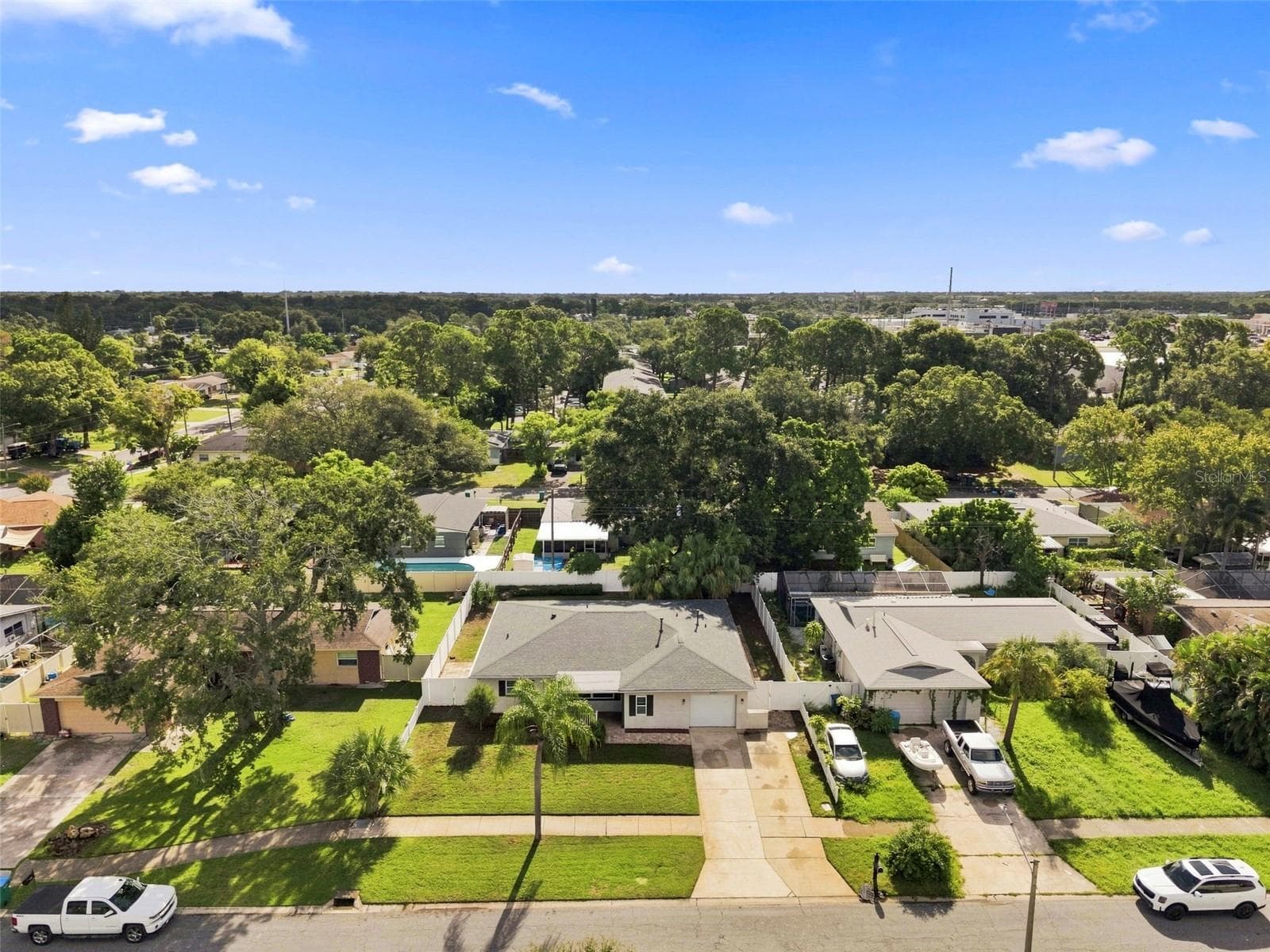 Drone view of property - 7719 91ST ST, SEMINOLE