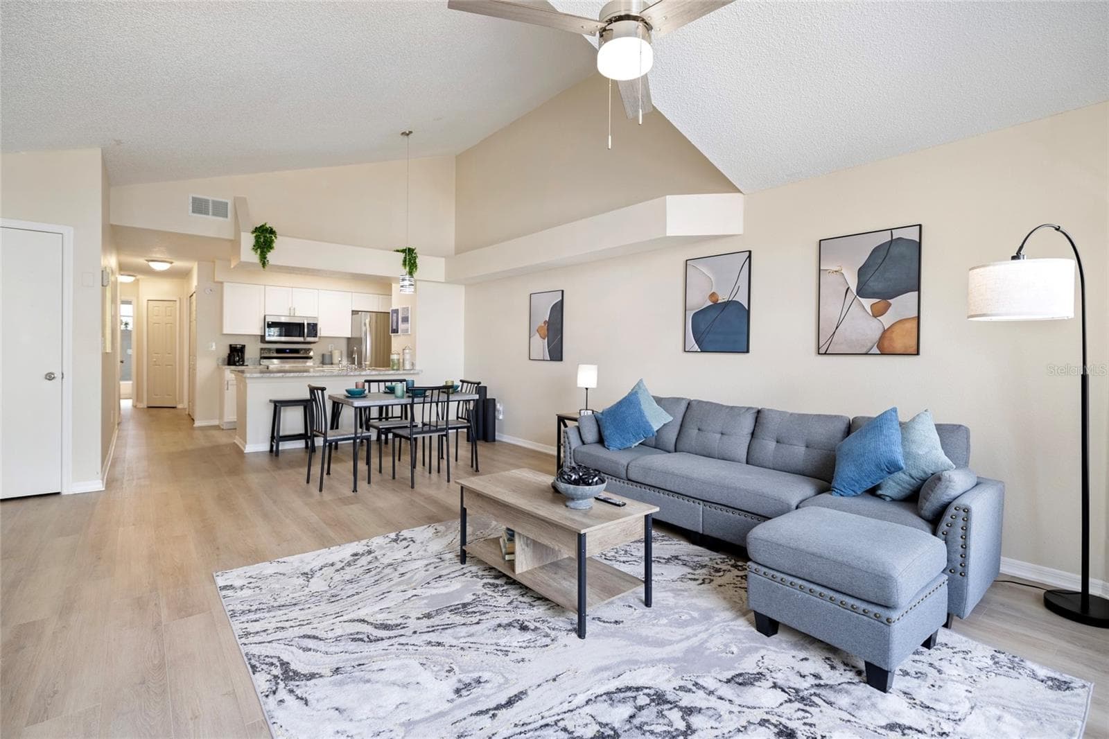 Great Room, Dining Room, & Kitchen - Open Concept - 2717 N POINCIANA BLVD #172, KISSIMMEE