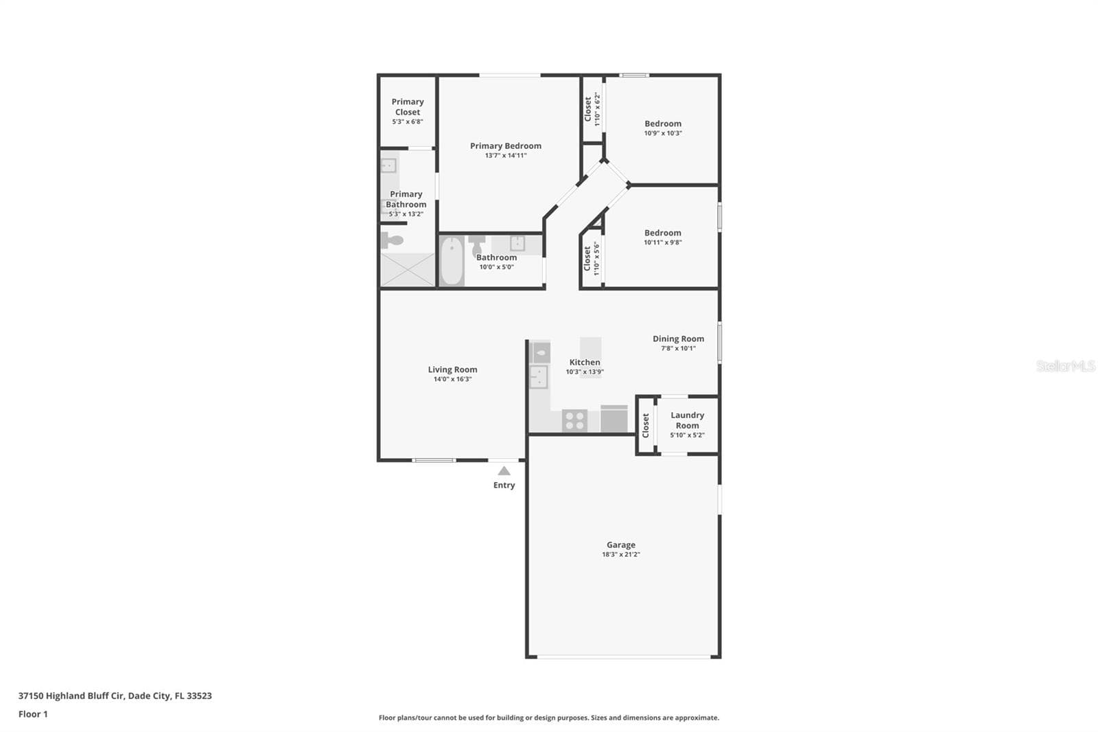Floor Plan - 37150 HIGHLAND BLUFF CIR, DADE CITY