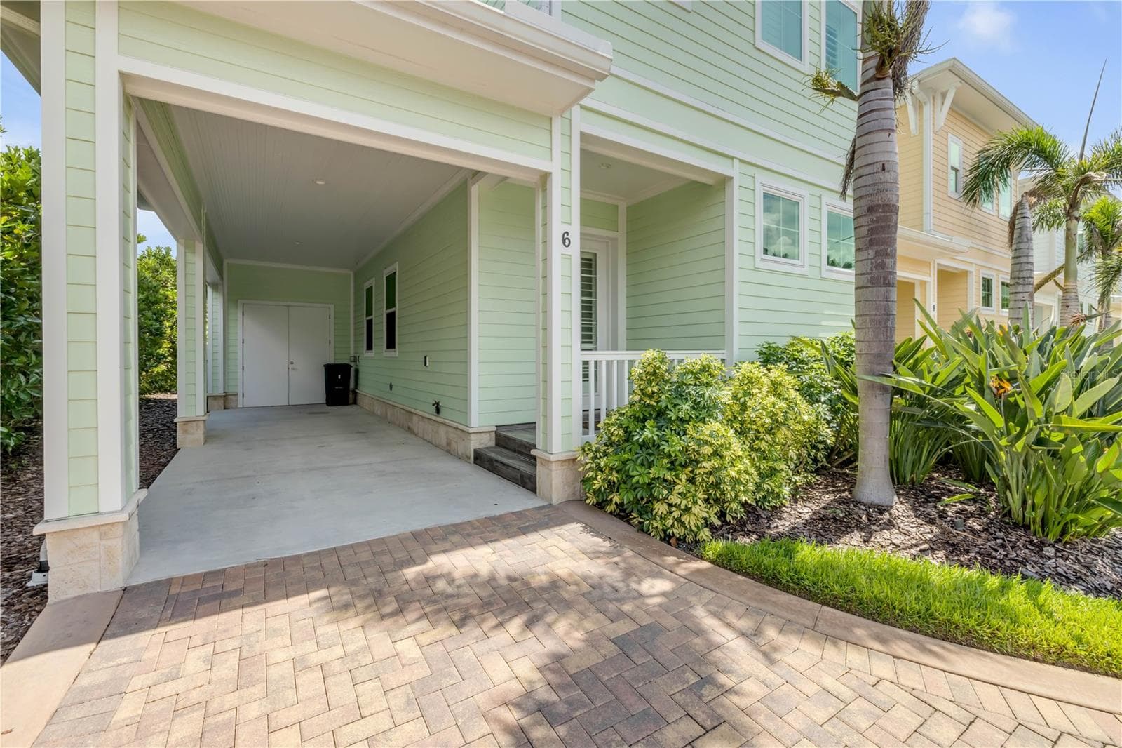 Carport with 15.4x 9.5 Storage and Electric Car Charger - 6 OLD FEGER DR, NEW SMYRNA BEACH