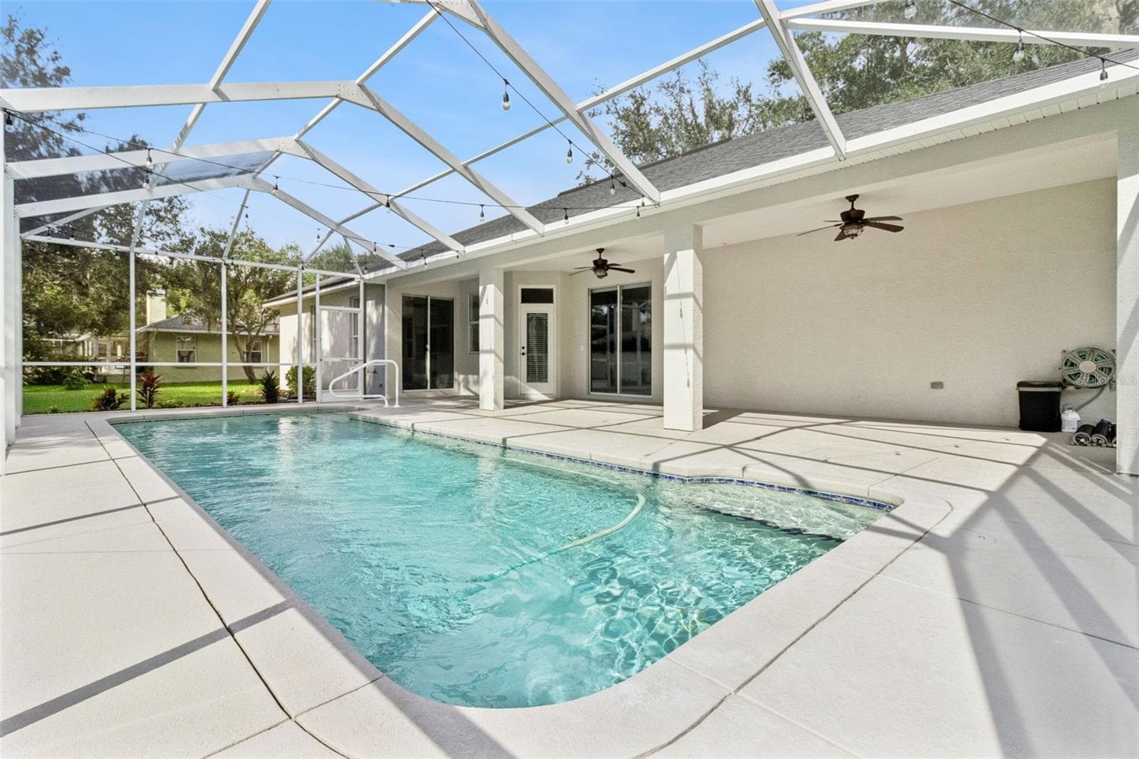 Back Patio/Pool - 5937 TROPHY LOOP, LAKELAND