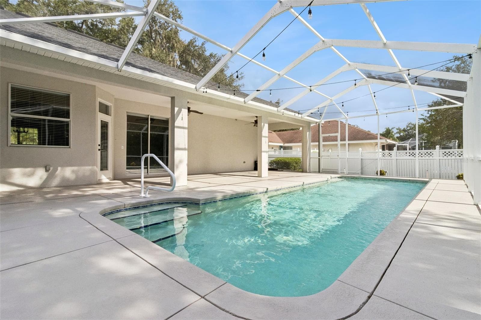 Back Patio/Pool - 5937 TROPHY LOOP, LAKELAND