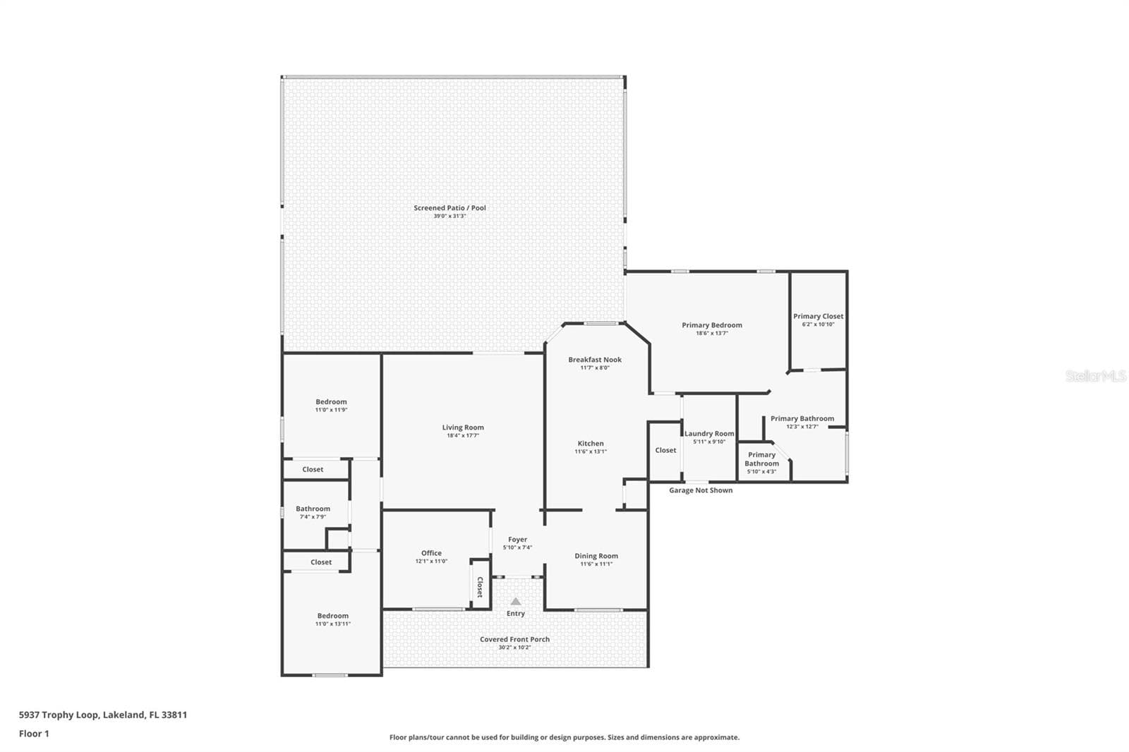 Floorplan - 5937 TROPHY LOOP, LAKELAND