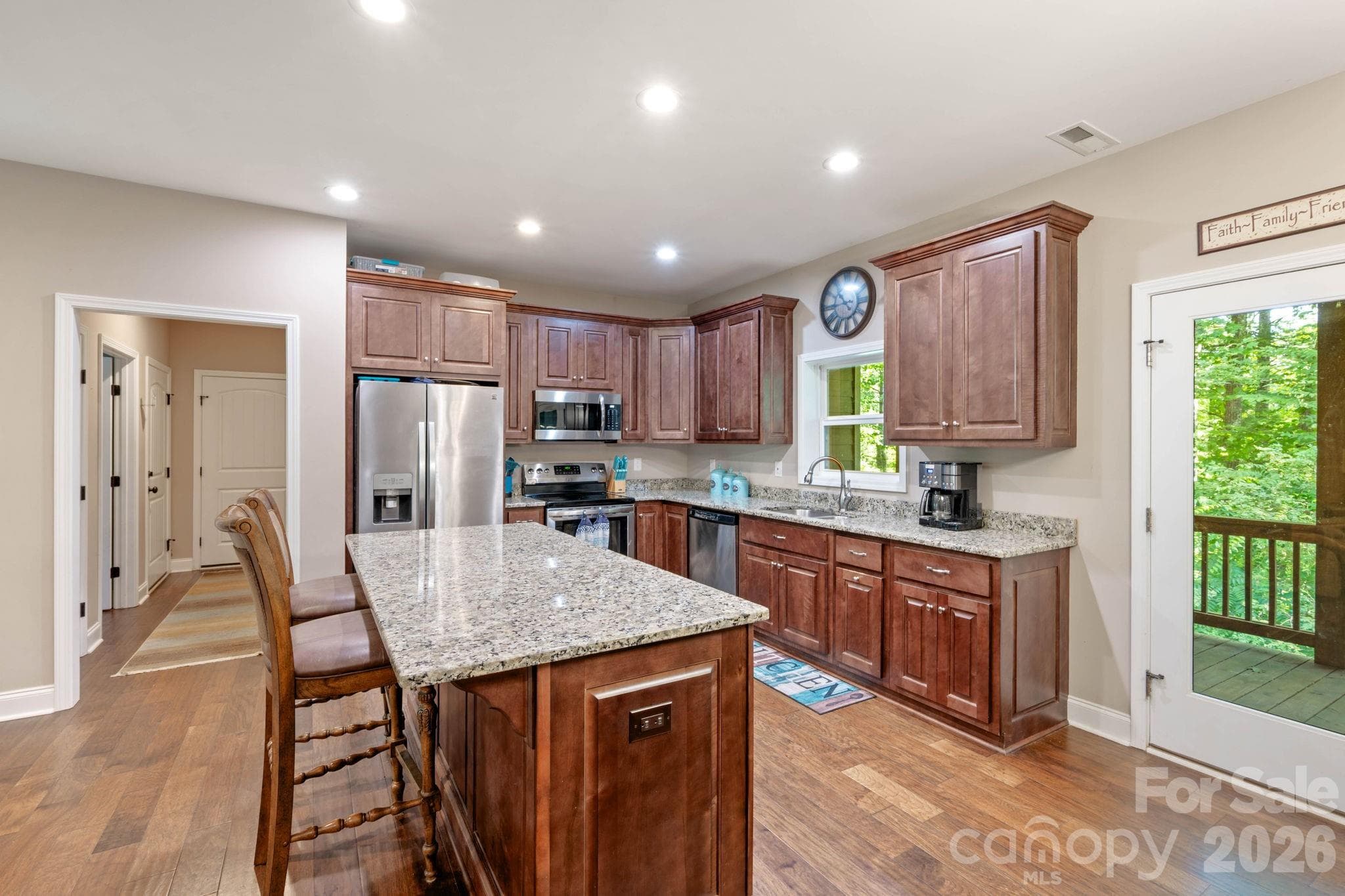 Kitchen and Hallway Area - 72 Summer Shade Court, Hendersonville