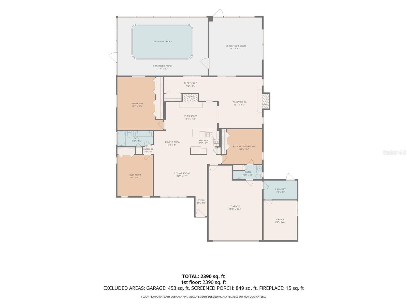 Floorplan - 1257 FINLAND DR, SPRING HILL