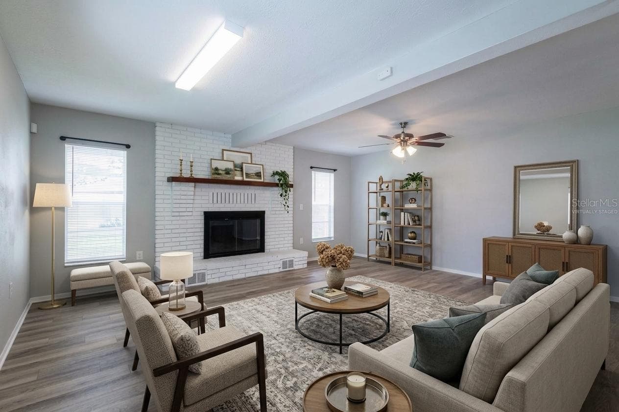 virtually staged - 1257 FINLAND DR, SPRING HILL