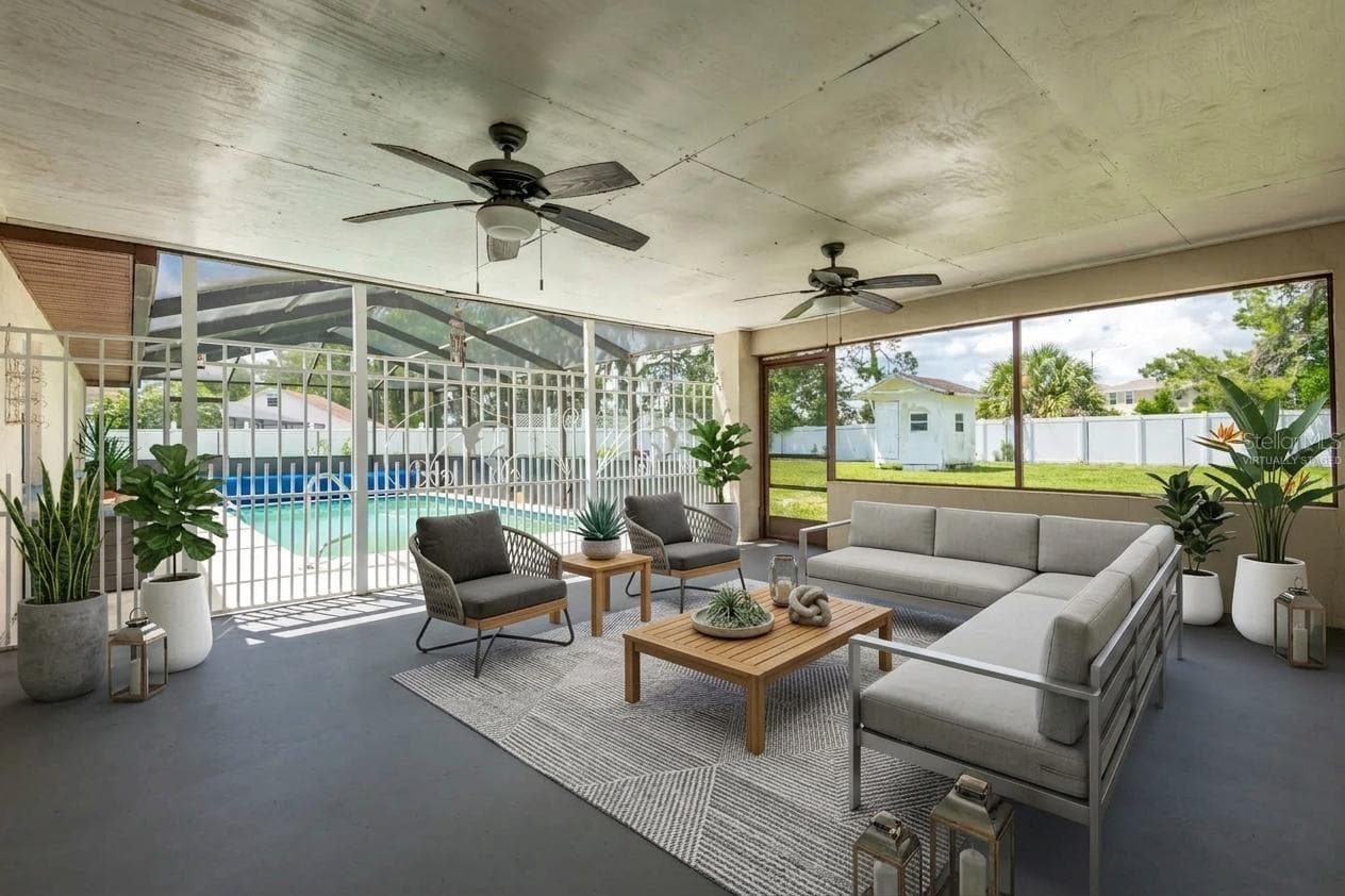 virtually staged - 1257 FINLAND DR, SPRING HILL