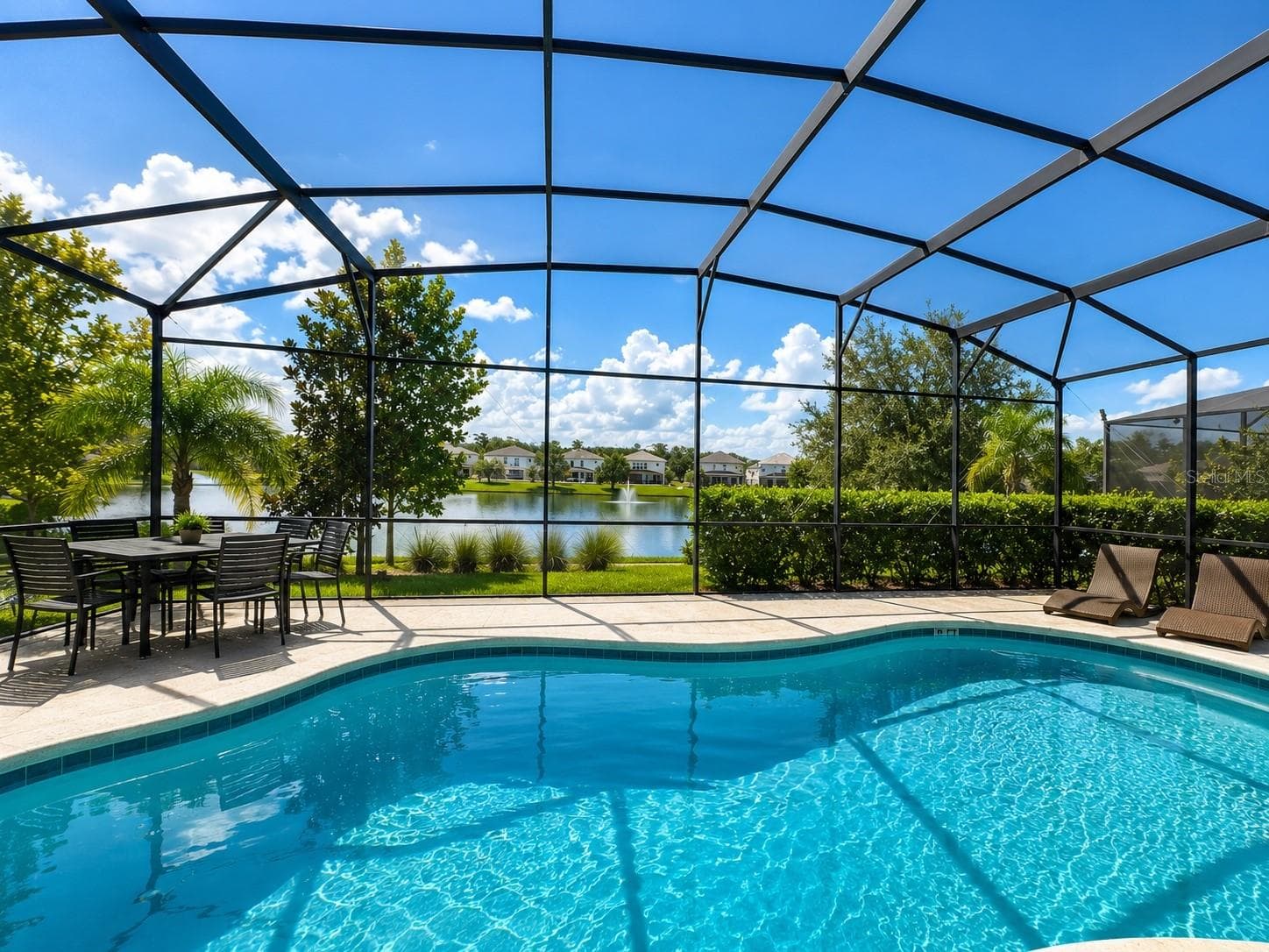 Large Heat-able Pool with peaceful water view - 250 BALLO DR, KISSIMMEE