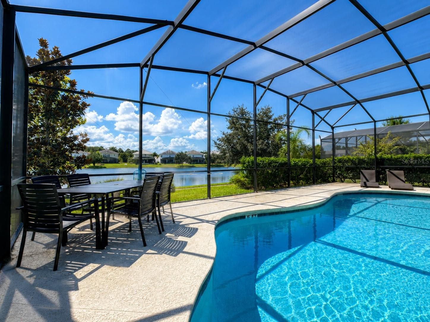 Large Heat-able Pool with peaceful water view - 250 BALLO DR, KISSIMMEE
