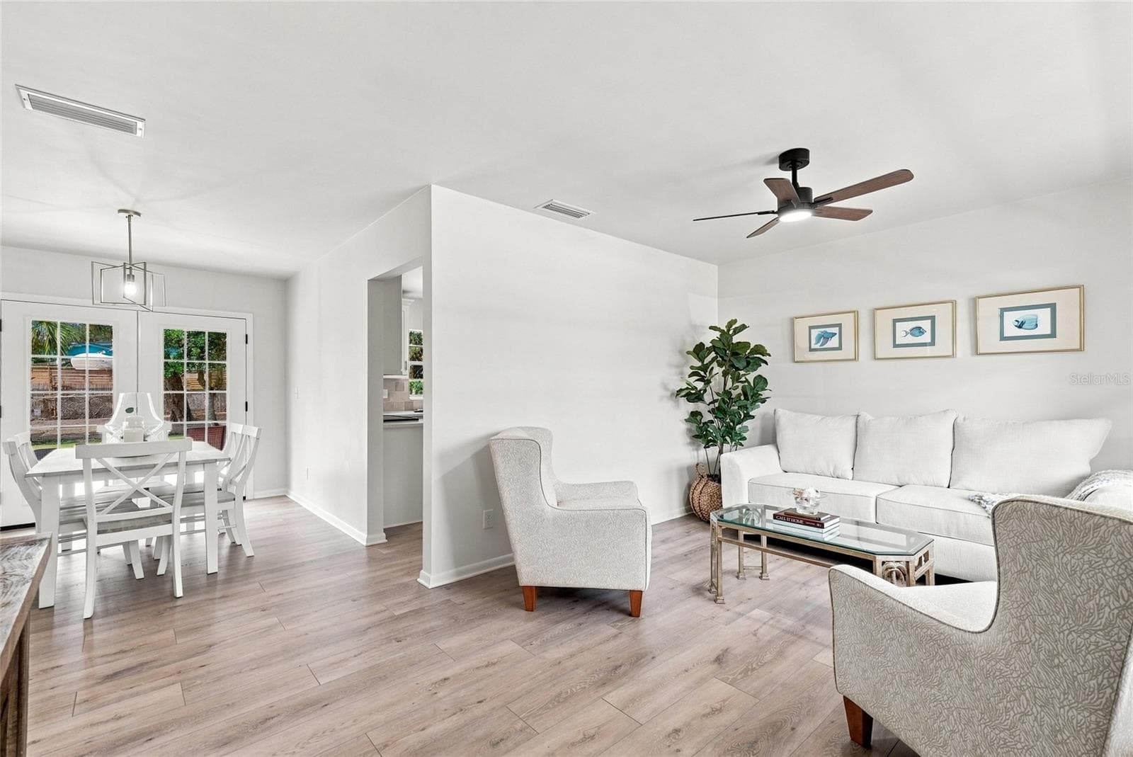 Open Concept Living/Dining - 6 MARILYN AVE, ST AUGUSTINE