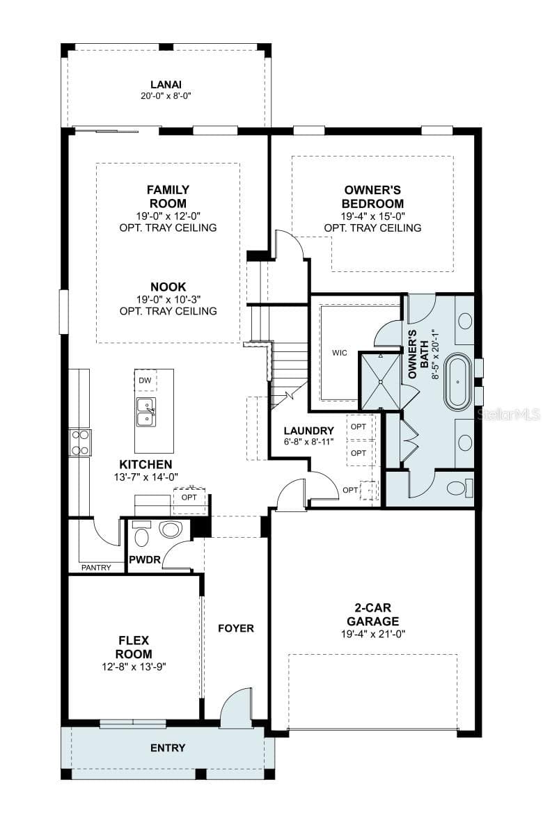 Single Family Residence at 2915 SWEETGRASS LN, ZELLWOOD, photo 45 of 46