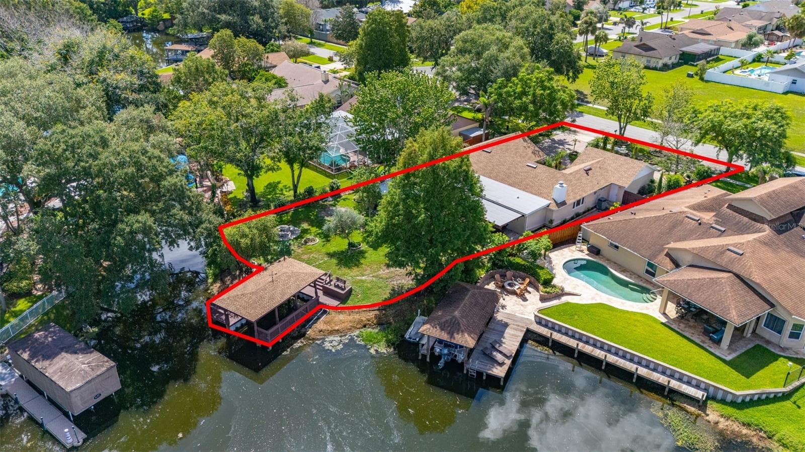 Single Family Residence at 3625 WATERS EDGE DR, BELLE ISLE, photo 64 of 71
