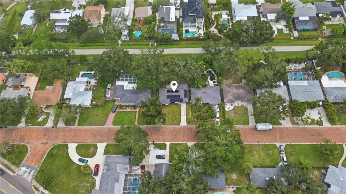 Neighborhood Aerial - 1837 PASADENA DR, DUNEDIN