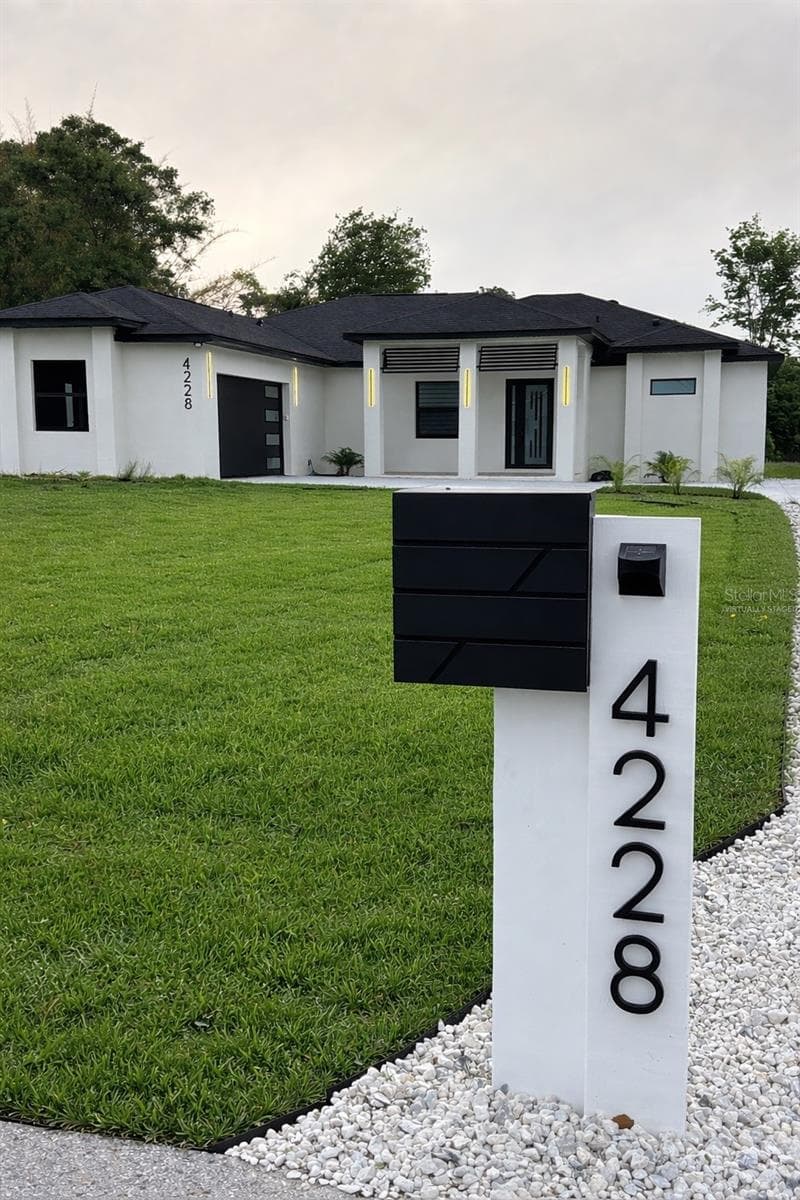 Mailbox Virtually Staged - 4228 FOXWOOD BLVD, WESLEY CHAPEL