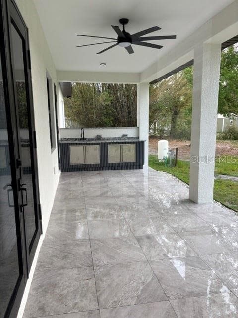 Rear porch - 4228 FOXWOOD BLVD, WESLEY CHAPEL