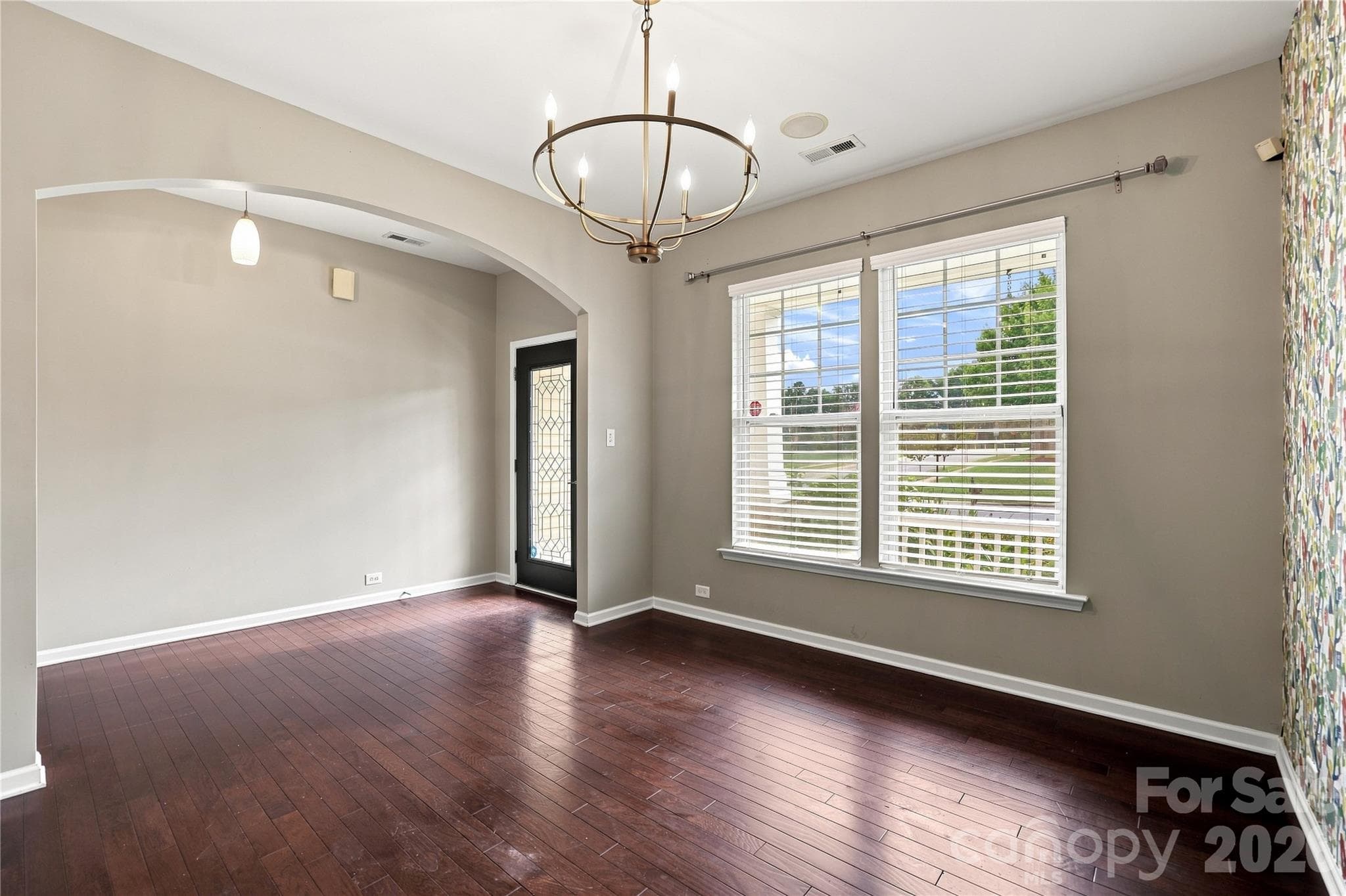 Entrance and home office - 14902 Brotherly Lane, Charlotte