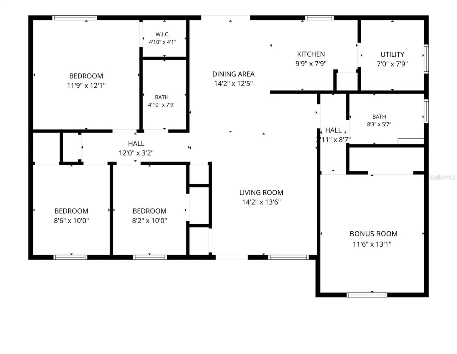 Floor Plan - 2948 COLORADO AVE, ORLANDO