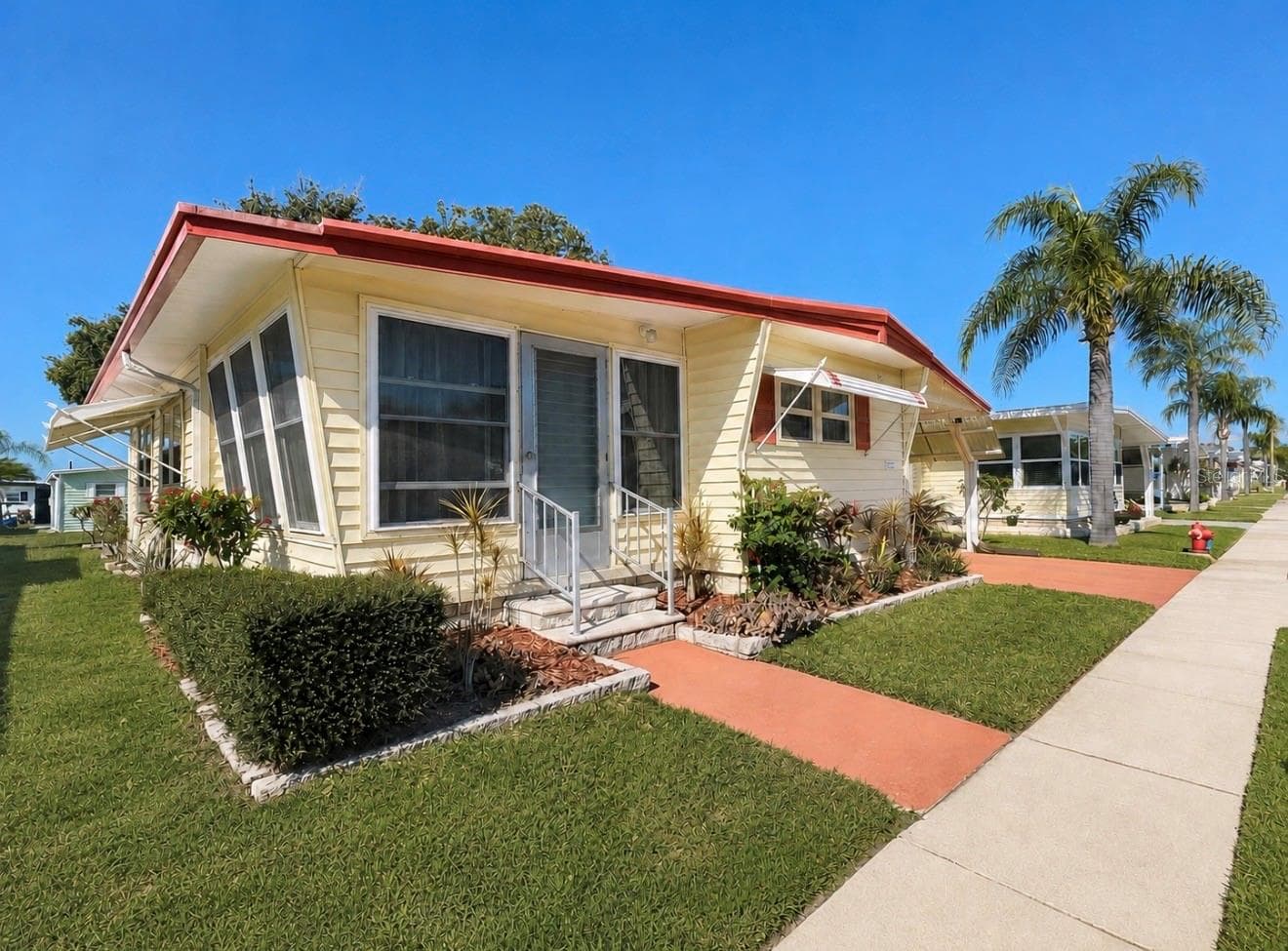From SE corner of home. - 1100 BELCHER RD S #113, LARGO