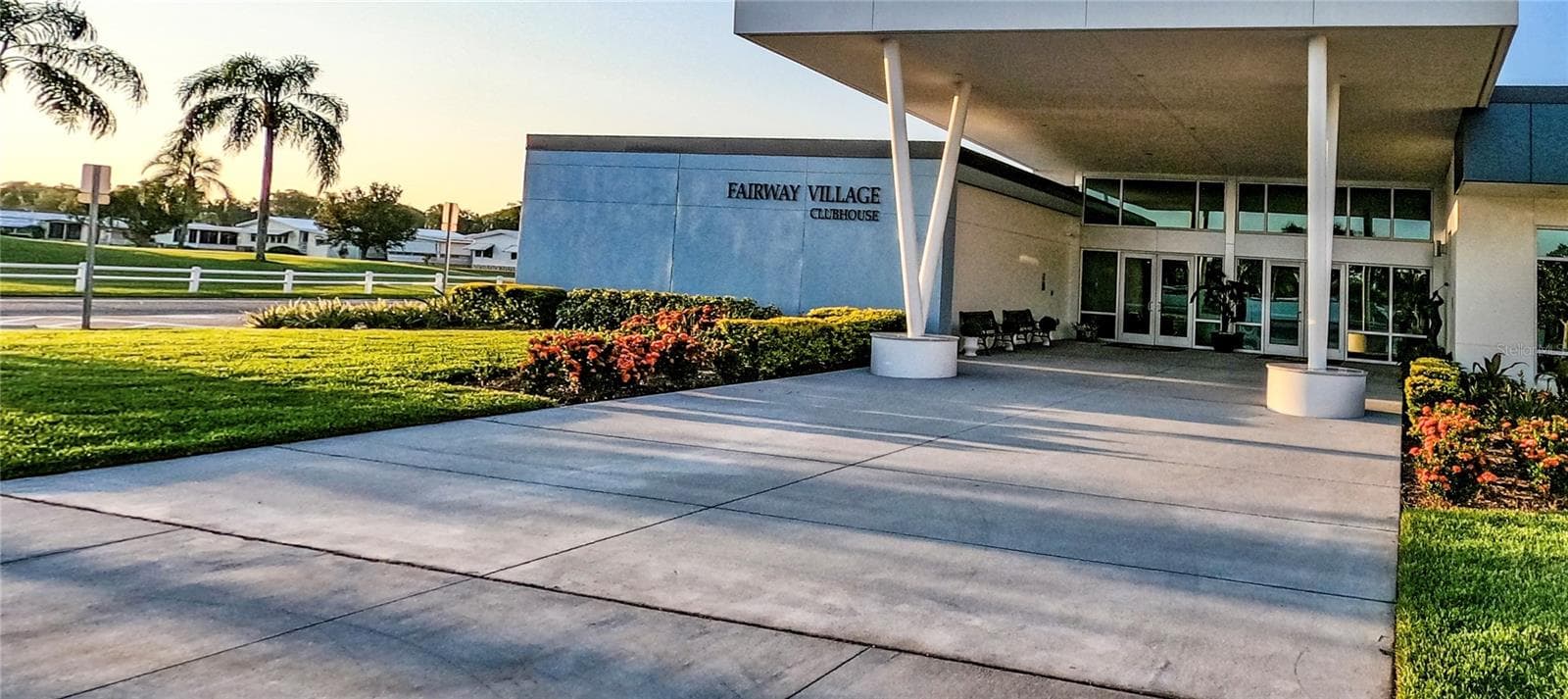 Clubhouse entrance - 1100 BELCHER RD S #113, LARGO