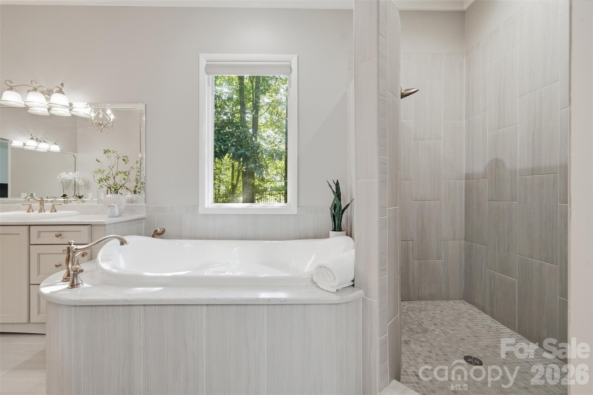Primary Bathroom - 1206 Delaney Drive, Weddington