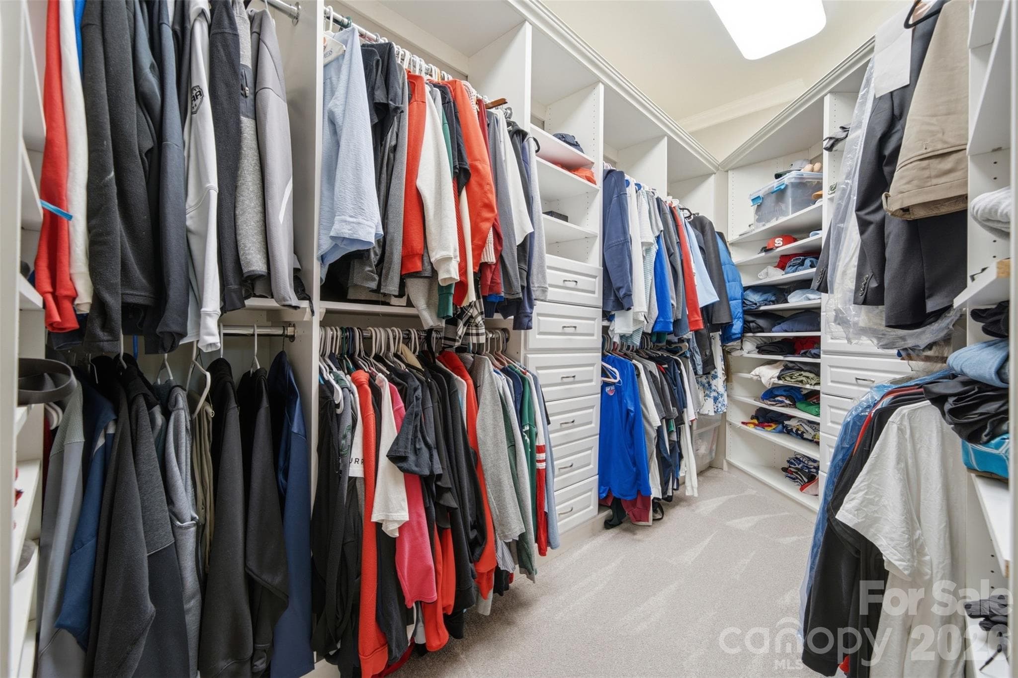 Primary Bedroom's Walk-in Closet - 1206 Delaney Drive, Weddington