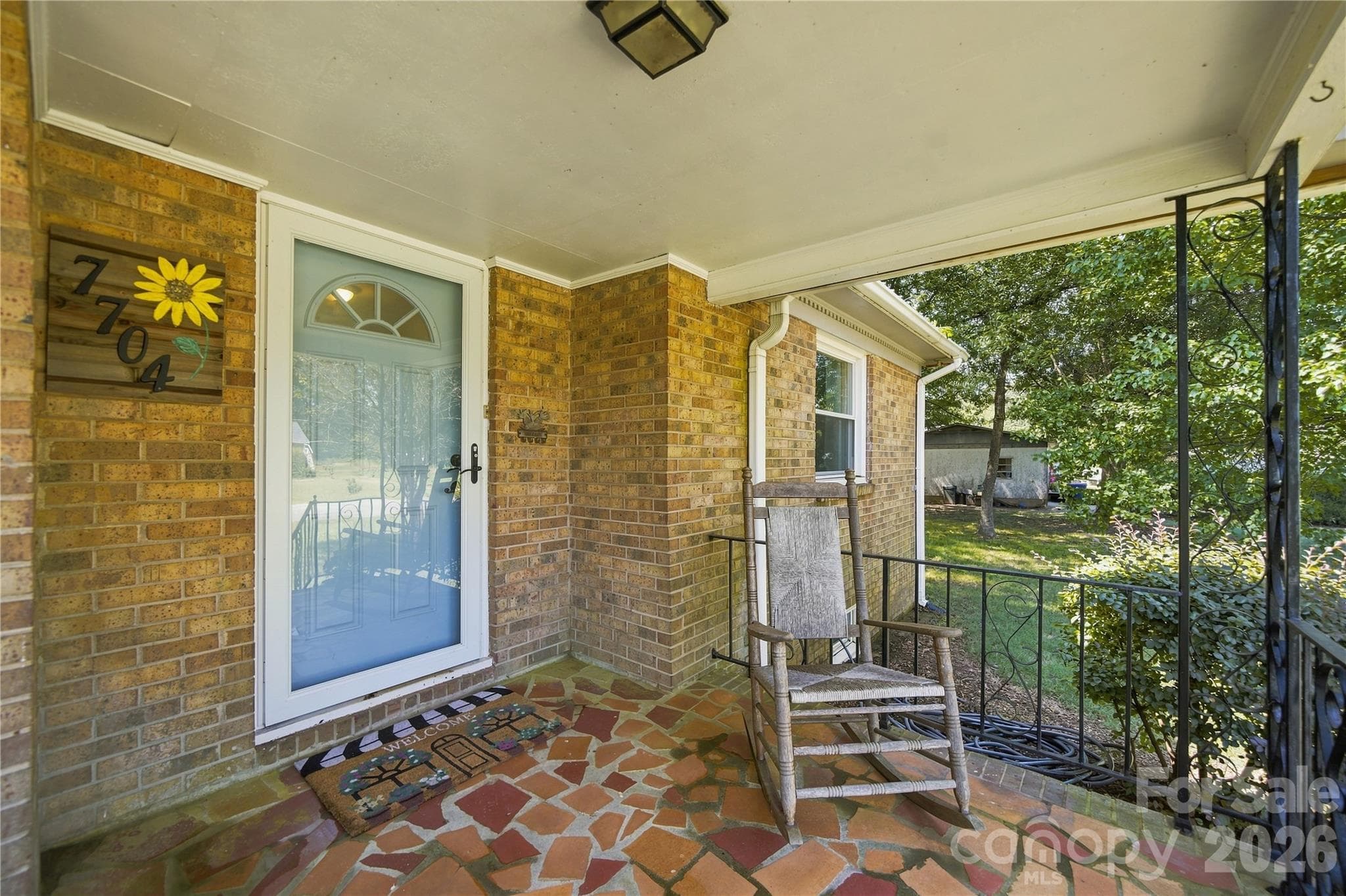 Covered Front Porch - 7704 Otts Circle, Stanley
