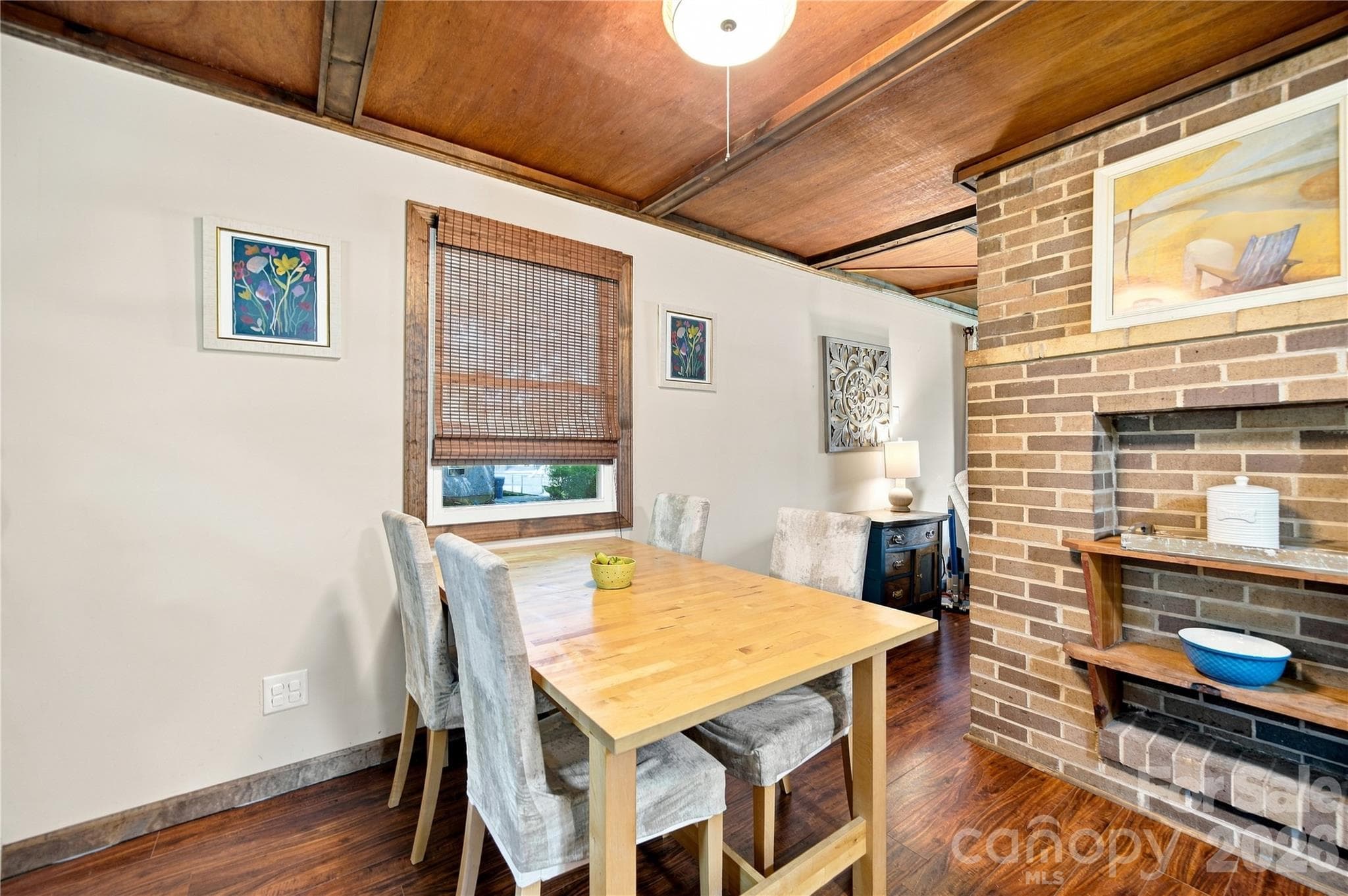 Dining area w/access to family room - 7704 Otts Circle, Stanley