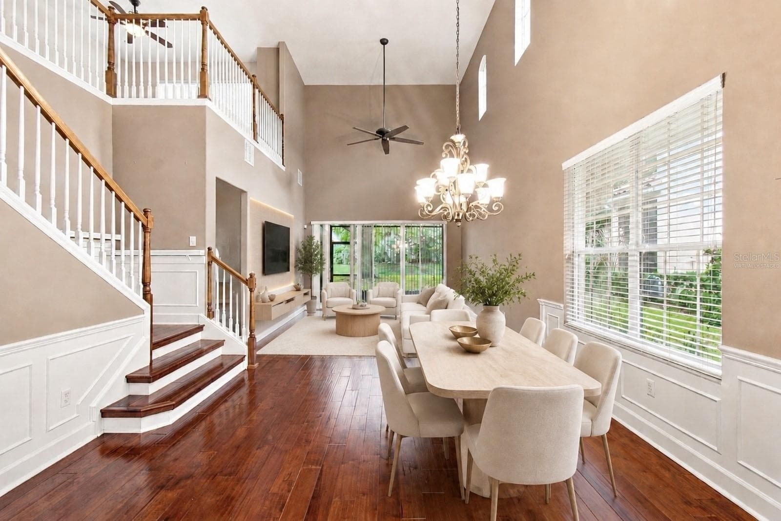 Virtually StagedDining Room - Great Room - 8551 VIA BELLA NOTTE, ORLANDO