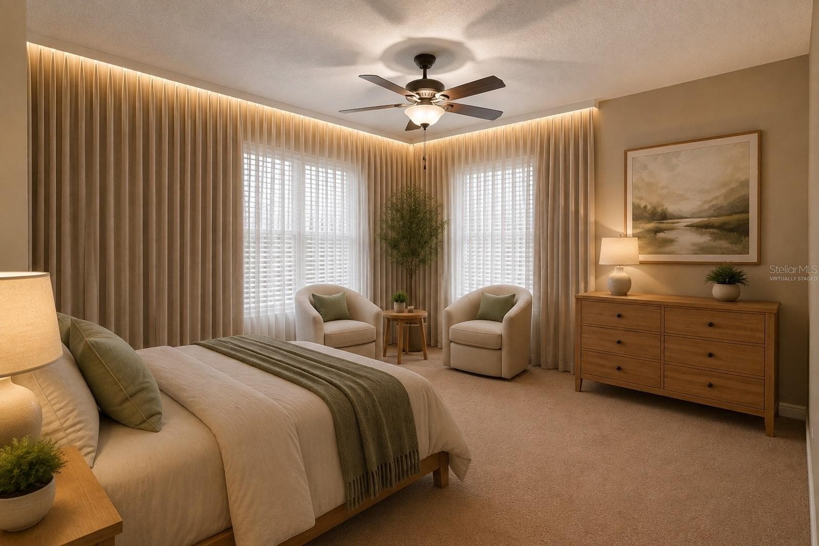 Virtually StagedBedroom 3 - 8551 VIA BELLA NOTTE, ORLANDO